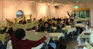 サフランの染め教室　参加者募集のイメージ