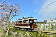 梅小路公園のチンチン電車の運行再開についてのイメージ