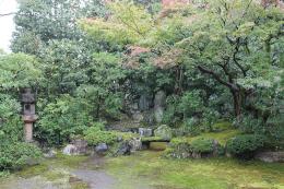 本法寺　三巴の庭