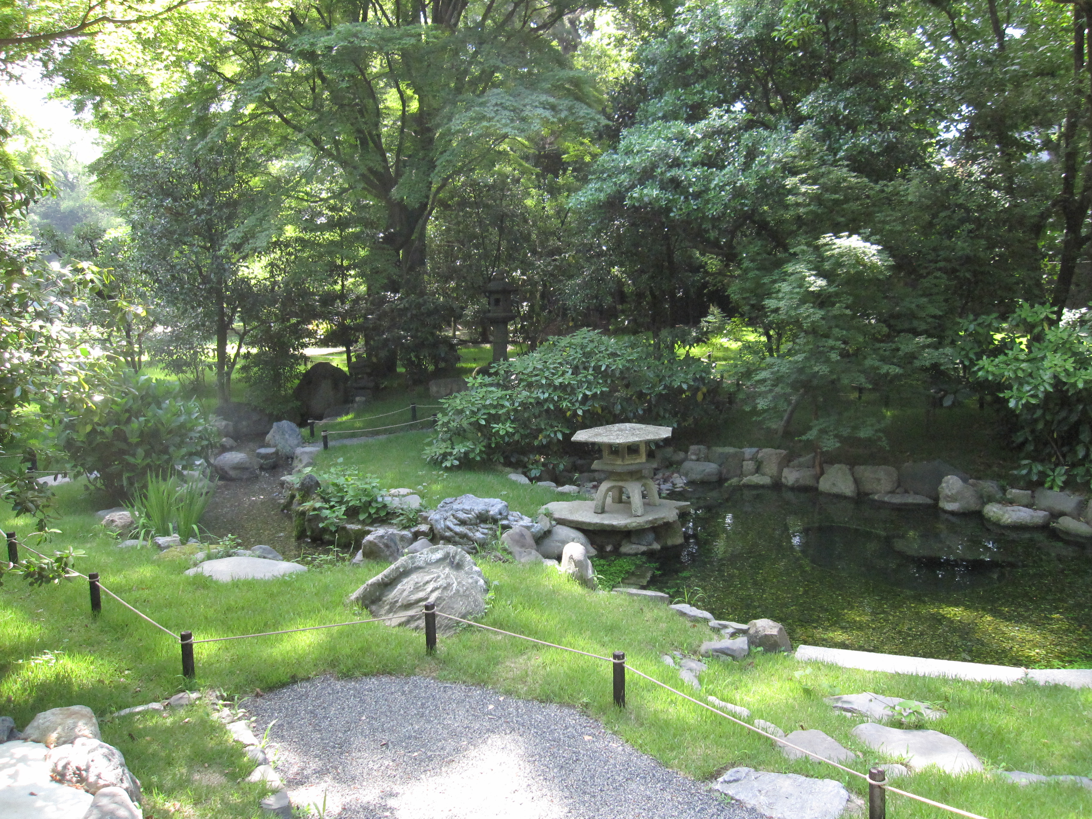 閑院宮邸跡西側庭園の画像