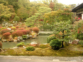 等持院庭園の画像